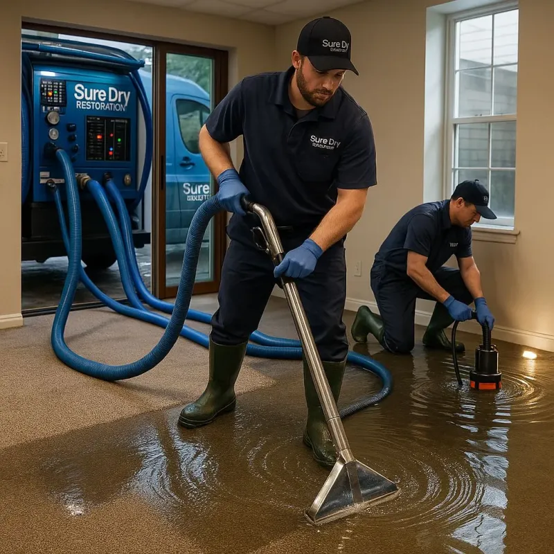 Water Extraction and Removal process in Youngwood, PA